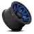 20x9 6x135 5.04BS Dark Blue W/Blk Ring D827 Traction