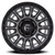 17x9 6x5.5 4.53BS Matte Gunmetal W/Blk Ring D835 Cycle