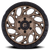 17x9 6x5.5 4.53BS Bronze W/Blk Ring D841 Runner Or