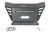Honda Pioneer 520 10" Black Slimline Winch Plate Only 