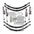 1975-1993 Dodge W300, W350 4WD 6in Suspension Lift System w/ ADX 2.0 Remote Reservoir Shocks 