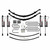 1975-1993 Dodge W100, W150, W200, W250 4WD 8in Suspension Lift Kit w/ ADX 2.0 Remote Reservoir Shocks