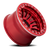 Fuel FC125 Rincon  Beadlock 17x9 8x6.5 C-RED -38MM