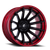 FC403 Burn 20x10 5x5 -18mm Black/Red
