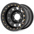 15x8 5x4.5 3.3 Bore -19 Black Steel Simulated Bead Lock