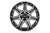 17x9 5x4.5 (5x114.3) 4.5BS Series 89 Black Machined Gunmetal