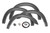 10-18 Ram 2500 PX8 Black Pocket Fender Flares - Rough Country 