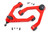 88-99 Chevy/GMC 1500 Truck/SUV 2-3in Lift Forged Upper Control Arms 
