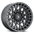 16x7 5x100 4.6BS Savage Satin Black - Vision Wheel