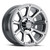 15x6 6x5.5 3.5BS Turbine Gunmetal - Vision Wheel