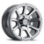 18x9 5x4.5 5.7BS Turbine Gunmetal - Vision Wheel