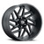 17x9 5x150 5.5BS Spyder Black - Vision Wheel