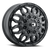 17x6.5 8x6.5 8.6BS Korupt Black - Vision Wheel