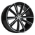 20x10.5 5x4.5 7.38BS Splinter Black Machined - Vision Wheel