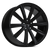 18x8.5  5x4.75 72.6BS Splinter Black - Vision Wheel