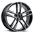 20x9  5x4.75 6.35BS Clutch Black Machined - Vision Wheel