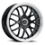18x8.5 5x4.5 6.1BS Alpine Black - Vision Wheel