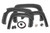 07-13 Chevy 1500 Gas Door 5ft9in Bed GAZ Summit White Pocket Fender Flares - Rough Country 