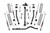 24 Jeep Wrangler Unlimited FR D/S Adj Lower 3.5in Lift Kit 