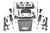 16-23 Toyota Tacoma N3 Struts 4in Lift Kit 