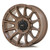 18x9 8x180 5BS Rough Country 90 Series Semi Gloss Black