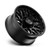 20x9 6x5.5 5.71BS KM722 Technic Satin Black - KMC Wheels