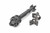 12-17 JEEP JK DANA 30 /44 FRONT CV DRIVESHAFT 3.5 - 6" Lift