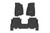 18-24 Jeep Wranlger Unlimited 4 Door Front & Rear Flex-Fit Floor Mats - Rough Country 