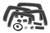 14-19 Chevy 1500/2500HD 6ft7in & 8ft Bed GXG Tungsten Pocket Fender Flares - Rough Country 