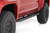 24 Toyota Tacoma Crew Cab Black RPT2 Running Board - Rough Country 