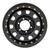 17x9 6x5.5 4.25 Bore -12mm Gloss Black Steel Simulated Beadlock 51