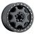 15x6 4x136 5.5BS 351 Flow Satin Black - 351BLA156136SBBR55 - Vision Wheel