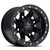 12x8 4x110 4.1BS Vision Wheel VW 550 Matte Black-ATV/UTV