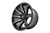 20x9 8x180 5BS Rough Country 81 Series Semi Glos Bl Mac Spo