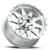 Aluminum Wheels 17x9 The Standard MR301 Bolt Pattern 6 On 139.7 Offset -12 Lip Size 3.46 Machined SL Clear Coat Method