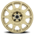 Aluminum Wheels 17x8 Rally MR502 Bolt Pattern 5 On 114.3 Offset 38 Lip Size 0 Gold GD Method