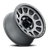 Aluminum Wheels 20x9 NV MR305 Bolt Pattern 6 On 139.7 Offset 18 Lip Size 1.42 Titanium TT Matte Black Lip Method