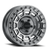 Aluminum Wheels 15x10 MR415 Beadlock UTV Bolt Pattern 5 On 114.3 Offset 25 Lip Size 2.09 Graphite GY Gloss Graphite Ring Method