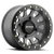 Aluminum Wheels 14x7 MR401 Beadlock UTV Bolt Pattern 4 On 156 Offset 13 Lip Size 1.97 Titanium GY Matte Black Ring Method