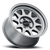 Aluminum Wheels 17x8 MR316 Bolt Pattern 5 On 150 Offset 25 Lip Size 1.5 Gloss Titanium TT Method
