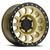 Aluminum Wheels 20x9 MR315 Bolt Pattern 6 On 139.7 Offset 18 Lip Size 2.13 Gold GD Black Street Loc Method