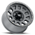 Aluminum Wheels 18x9 Grid MR309 Bolt Pattern 6 On 139.7 Offset 18 Lip Size 1.65 Titanium GY Black Street Loc Method