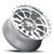 Aluminum Wheels 20x10 Double Standard MR304 Bolt Pattern 8 On 165.1 Offset -18 Lip Size 3.9 Machined SL Clear Coat Method
