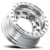 Aluminum Wheels 15x7 Buggy Beadlock MR103 Bolt Pattern 5 On 205 Offset -45 Lip Size 3.27 Raw Machined Method