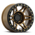 Aluminum Wheels 17x9 Beadlock MR106 Bolt Pattern 6 On 139.7 Offset -44 Lip Size 0 Method Bronze BRZ Method
