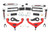 20-25 Chevy/GMC 2500,3500HD w/Overloads Red V2 UCAs 3in Lift Kit - Rough Country 