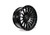 17x9 6x135 Mesa Satin Black / Gloss Black Lip - Arena Wheel