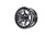 17x9 6x5.5 1mm Offset Torque Gloss Black Machined - Arena Wheel