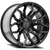 22x10 6x5.5 15mm Offset Cobra Satin Black - Arena Wheel