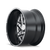 Forged Aries ATF1909 Matte Black Milled 22X12 6-139.7 -44MM 106.1MM Off Road Wheels American Truxx Forged
